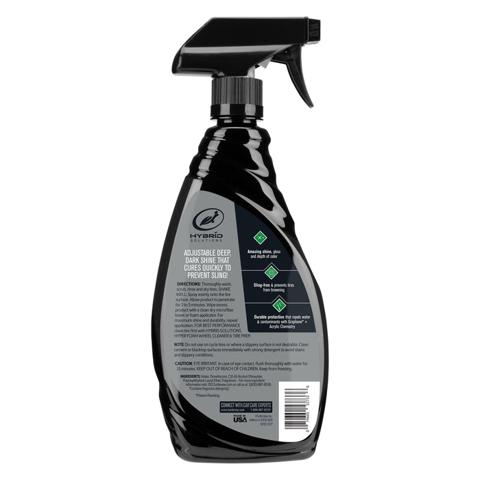 HYBRID SOLUTIONS GRAPHENE ACRYLIC TIRE SHINE SPRAY COATING 680 ML - Turtle Wax PK